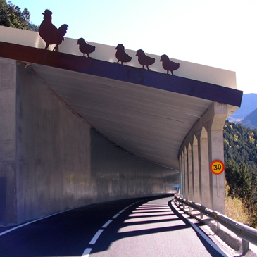 Galeria de protecció d'allaus (Basers del Corb)
